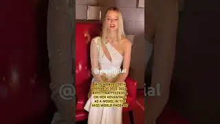 MISS WORLD CZECH REPUBLIC 2022-2024 KRYSTYNA PYSZKOVA ON HER ADVANTAGE AS A MODEL AT MISS WORLD