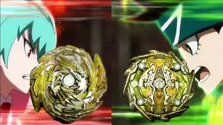 DELTA VS AMANE! MASTER DIABOLOS VS BUSHIN ASHURA! BEYBLADE BURST GT