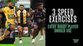 3 Easy speed drills for all rugby players to use