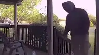 Funny fail caught on Ring doorbell