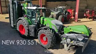 💥NEW FENDT 930 S5 Design Line & TRIPLE Faucheuses FENDT ! 🍀