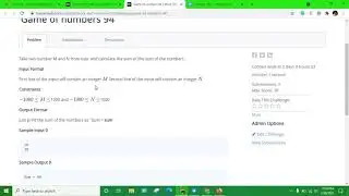 HackerRank Contest Guidelines || Mock Contest