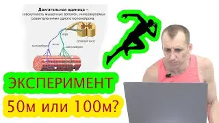 Что лучше для развития скорости 100м или 50м? Эксперимент.
