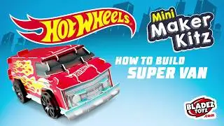 Hot Wheels Mini Maker Kits - Super Van Assembly Video