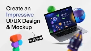 Create an impressive UI/UX design and mockup on Figma