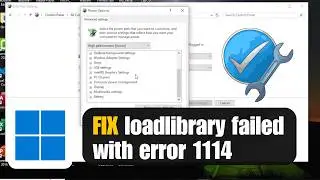 FIX loadlibrary failed with error 1114 a dynamic link library (dll) initialization