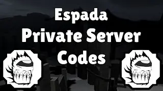 20 Private Server Codes For Espada | Shindo Life