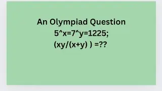 An Olympiad question