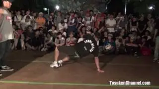 B-BOY PARK 2016 FOUND NATION  VS Willams hall IKEBUKURO  BREAKING CREW BATTLE FINAL