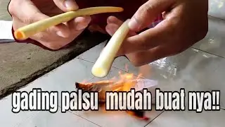 TUTOR MEMBUAT PIPA SEPERTI GADING PALSU!!