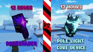 POLE LIGHT CORE DEVICE vs DARKSHADER in Sol's RNG! (12 HOURS)