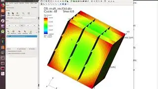 VisIt Tutorial 4: Working with files, and time sliders to visualize a wave
