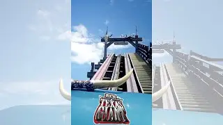 Texas Giant Front Row POV at Six Flags Over Texas