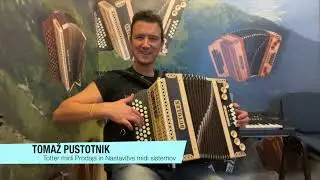 Totter midi - Kako priklopiti Totter midi