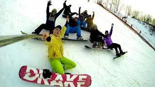 Chekhoff`s (Учимся зимним видам спорта) Сноубординг - новая любовь.