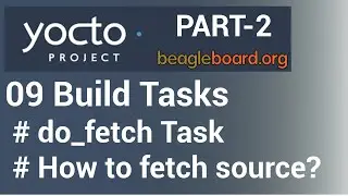 Yocto Tutorial - 09 Yocto Build Tasks (Part-2) | do_fetch (With Example!!)