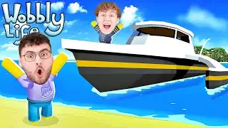 SO LEBEN WIR auf der GEHEIMEN SUPER YACHT?! - Wobbly Life
