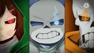 Undertale edit Bad Time Trio/Bad Guy.