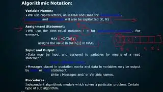Introduction to Algorithmic Notation with example in bangla Tutorial | Algorithm Bangla Tutorial.