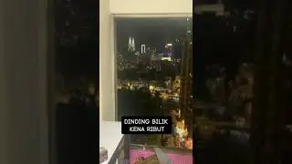 DINDING BILIK RUNTUH KENA RIBUT