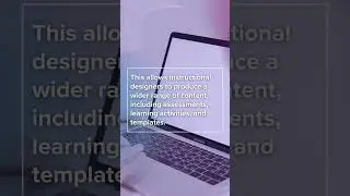 Generative AI: Enhancing Instructional Design  #instructionaldesigner #msidt #productivity #AI