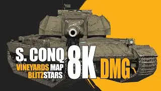 ▶8k dmg with Super Conqueror on Vineyards | Blitzstars