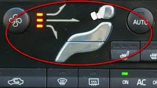 Cleaning the air conditioner in the car