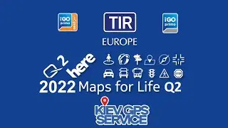 Вышло обновление карт Европы под программы IGO - HERE 2022 Q2