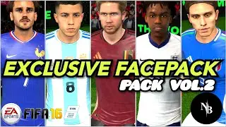EXCLUSIVE FACEPACK VOL.2 FIFA 16 MOBILE