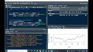 Geometric Brownian Motion (GBM) Simulation in R
