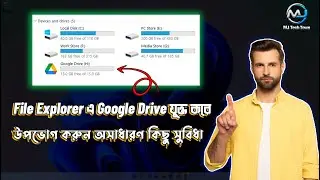 How to add google drive in File Explorer [ Enjoy some specials Features]