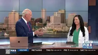 Colorectal Cancer Awareness - Dr. Sarah Schwertner on WVUE FOX 8