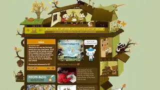 Meomi flash website in 2007