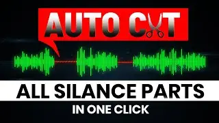 Remove ALL SILANCE PART FROM VOICE In One Click🤯