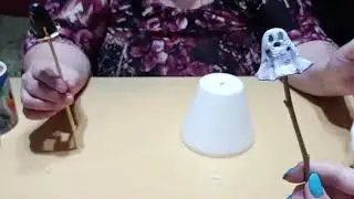 Especial de Halloween - Cucharas en porcelana fría (tip de reciclaje)
