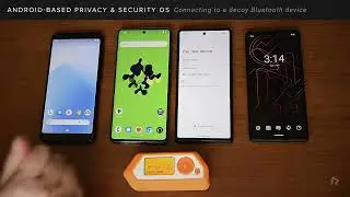 FlipperZero badUSB Bluetooth Attack - Stock Android OS vs Privacy Focused OS vs Security-First OS