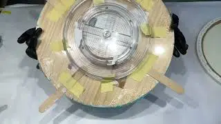 SPINNER ART/ super cells/UNIQUE & DIFFERENT/ PUDDLE PAINT/ SWIRL,SPIN, SWIPE, EARTHY metallic earthy