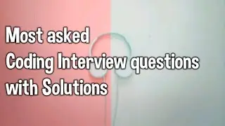 Top coding Interview questions #coding #interview #jobs