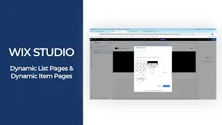 Wix Studio | Dynamic List Pages & Dynamic Item Pages | Wix CMS