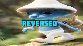 Smurf Cat meme but it's reversed
