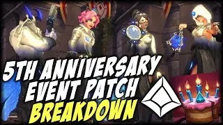 New Anniversary Patch - Event, Skins, and more - Paladins 5th Anniversary Patch Breakdown
