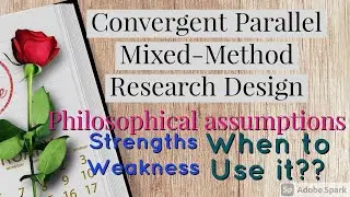 Convergent Parallel/Concurrent Mixed-Method Research Design