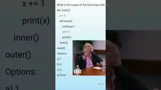 Nested Functions and Modifying Outer Variables in Python