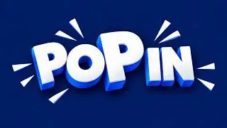 How to Create Pop IN Text Animation in After Effects | Easy Text Animation Tutorial
