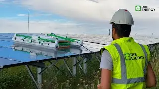 GES - Panel temizliği - robotik sistem