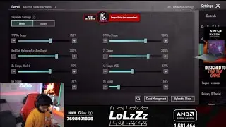 🇮🇳LoLzZz Gaming Sensitivity Code || LoLzZz Gaming Sensitivity Reveal || Bgmi Letest Sensitivity ||