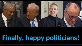 Body language: happy politicians everywhere!