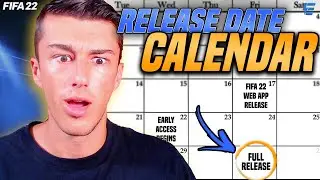 FIFA 22 RELEASE DATE CALENDAR!