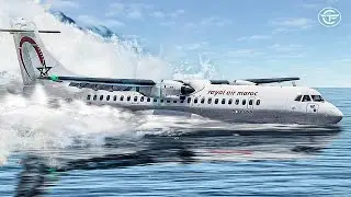 Worst Pilot EVER! Crashing into the Sea TWICE Before Landing