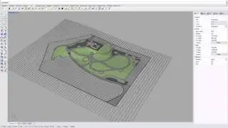 Site Modeling in Rhino - The Healing Garden